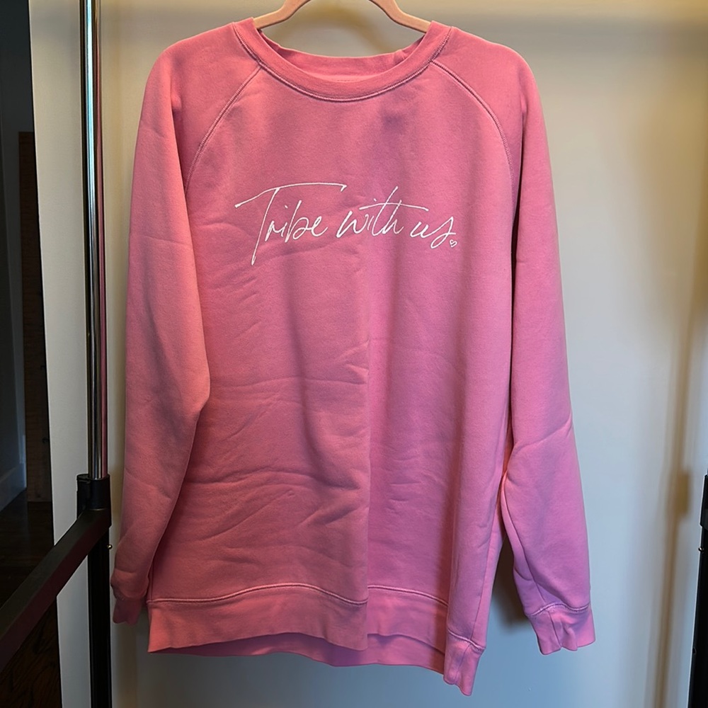 Oversized Brunette the Label crew neck sweater